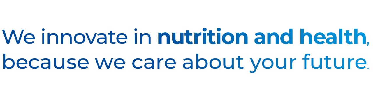 We innovate in nutrition and health